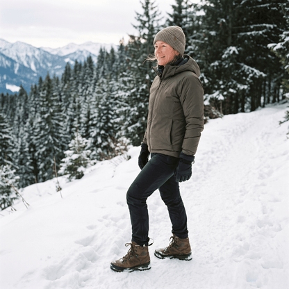 Zelfverwarmende thermo-inlegzolen voor de winter – traagschuim, bont en extra warm