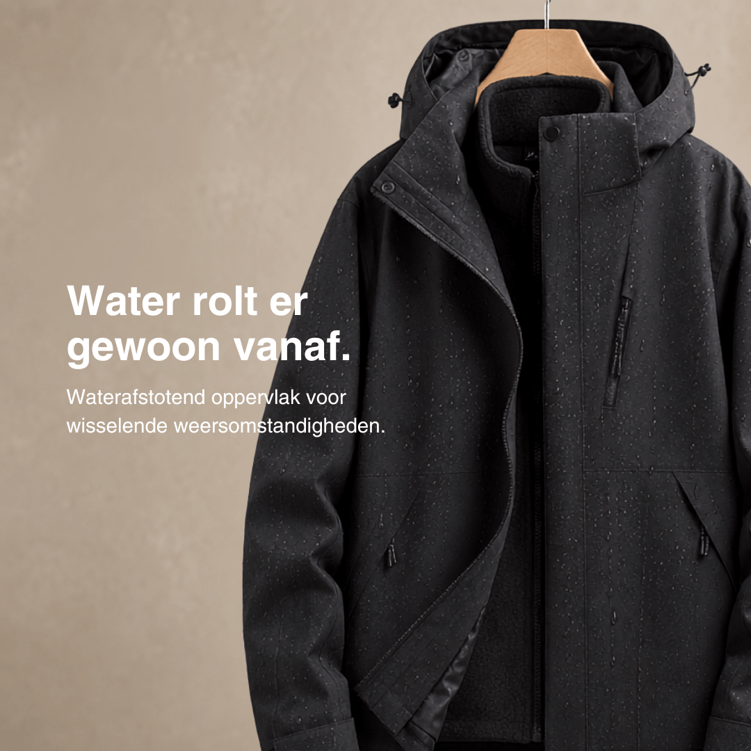 Waterdichte 3-in-1 regenjassen voor dames