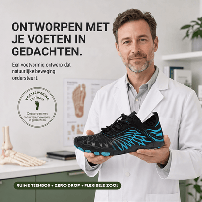 BareFlex – Blotevoetschoenen voor gezond lopen, podologisch getest (unisex)