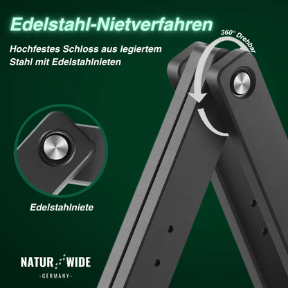 Klappschloss für Fahrrad & E-Scooter – Anti-Diebstahl