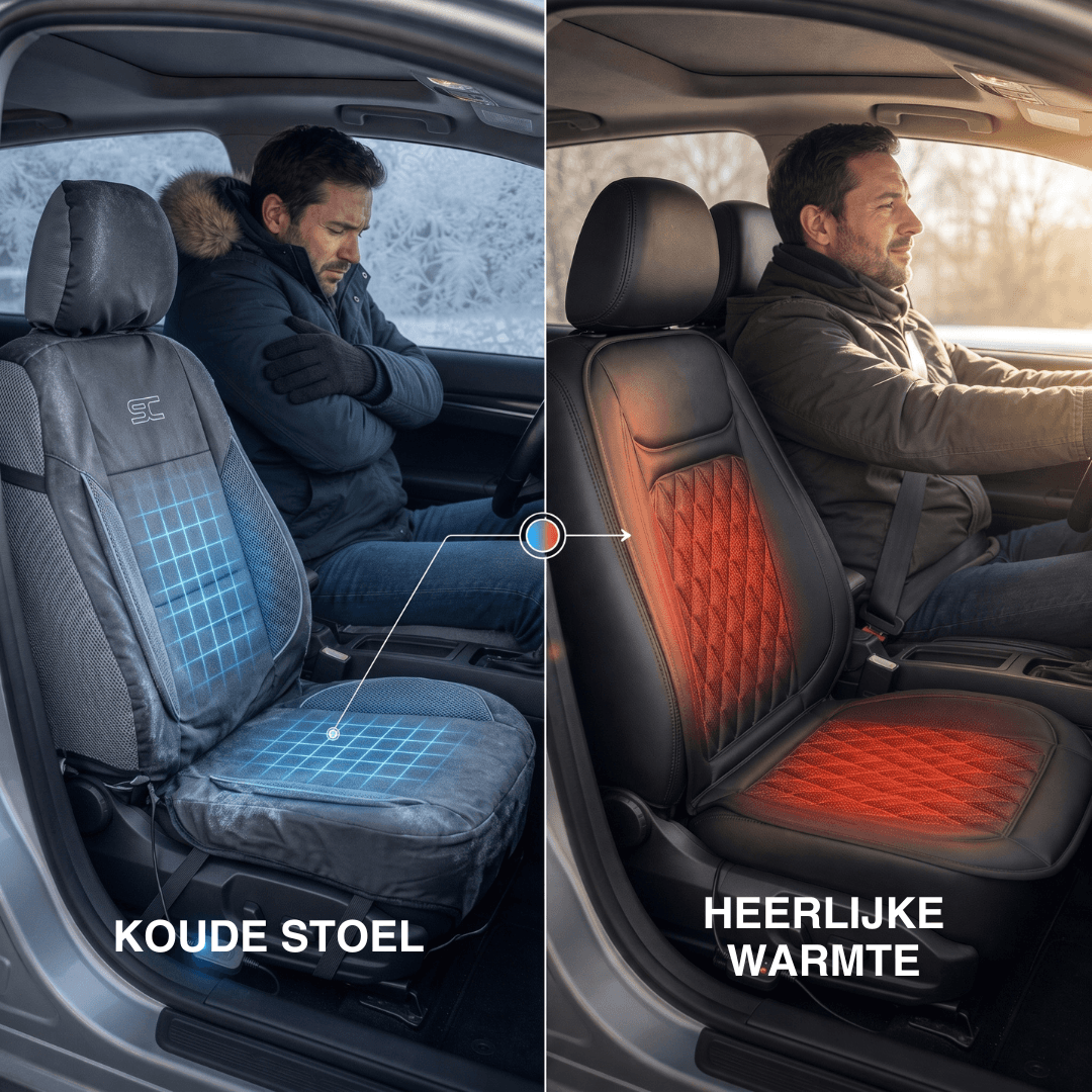 Verwarmde autostoelhoes