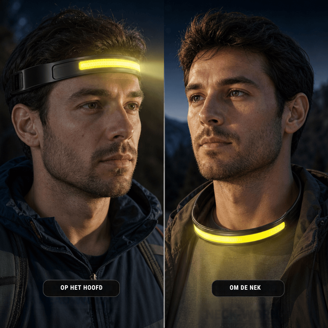 Naturwide Hoofdlamp Pro MAX – Het origineel