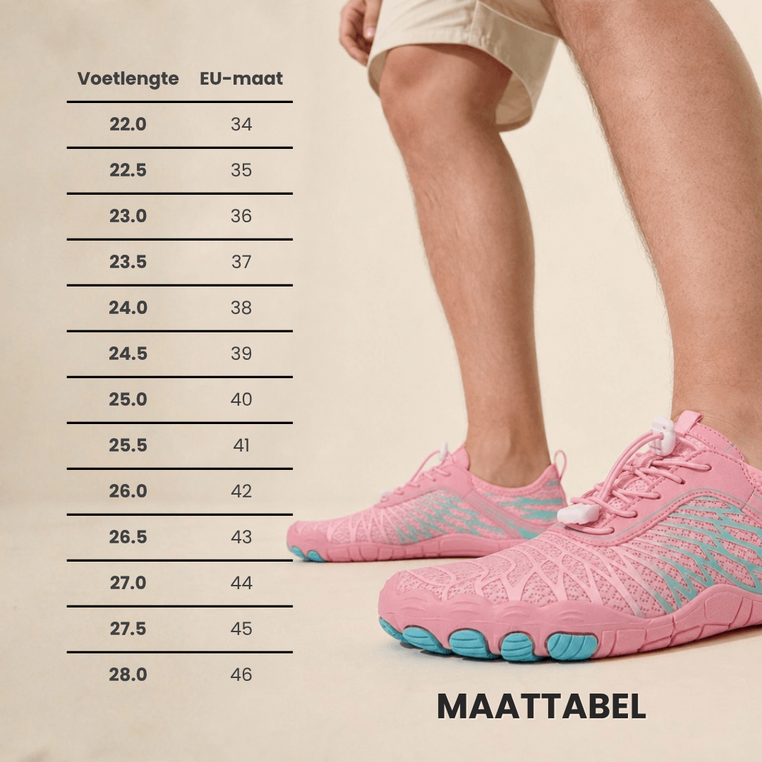 BareFlex – Blotevoetschoenen voor gezond lopen, podologisch getest (unisex)
