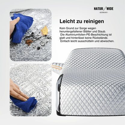 Auto Scheibenabdeckung – Frost- & Sonnenschutz für PKW & SUV