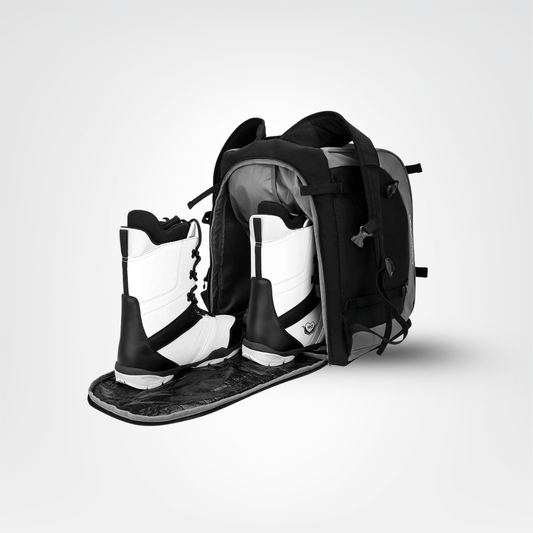 65L Ski Rucksack – Große Skistiefeltasche für Helm & Boots