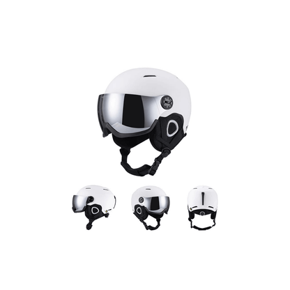 Premium Skihelm mit integriertem Visier – Warm & Stoßfest