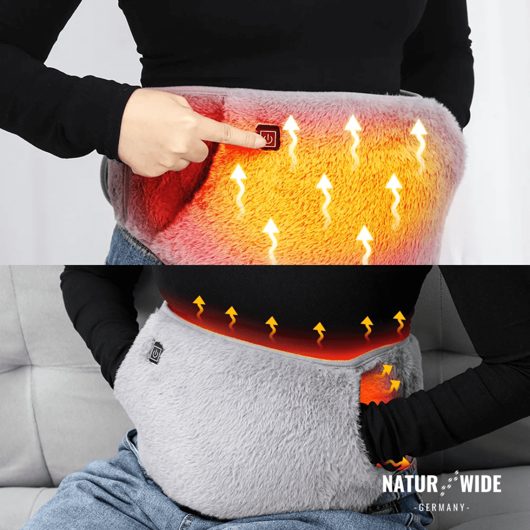 Elektrisches Heizgürtel 3 Stufen – Wärmegürtel für Frauen