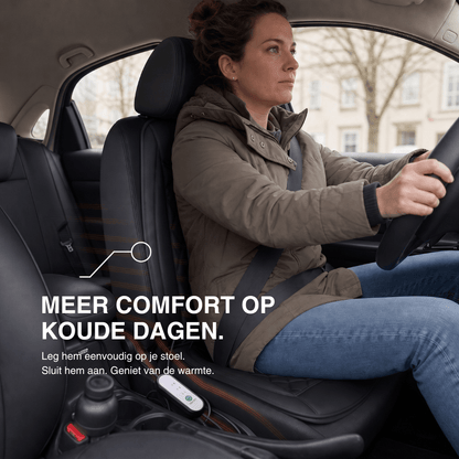 Verwarmde autostoelhoes