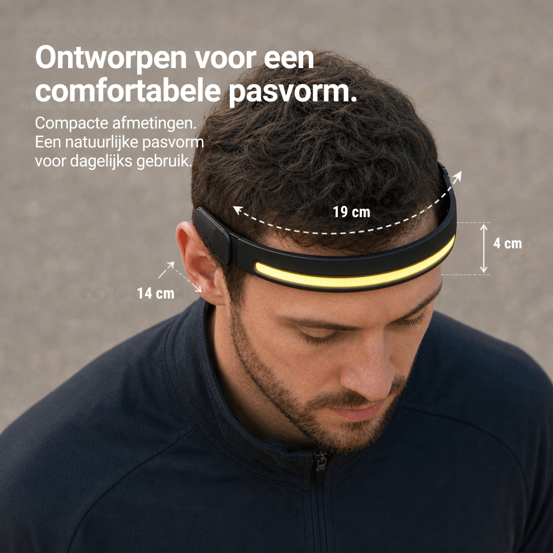 Naturwide Hoofdlamp Pro MAX – Het origineel