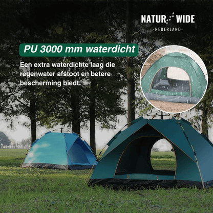 Naturwide buitentent – ​​Opent automatisch in 3 seconden