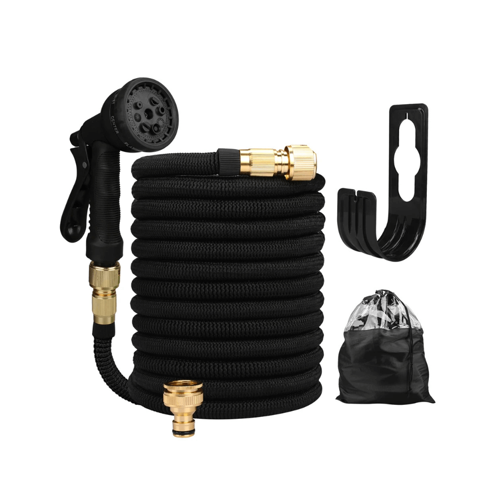 AquaFlex Pro – Flexibele Tuinslang met 7 Sproeifuncties