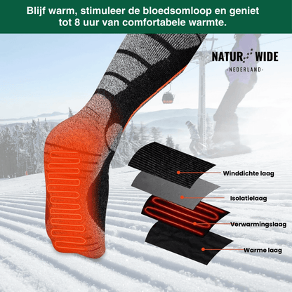 Warme sokken – perfect voor skiën, buitenactiviteiten en de winter.
