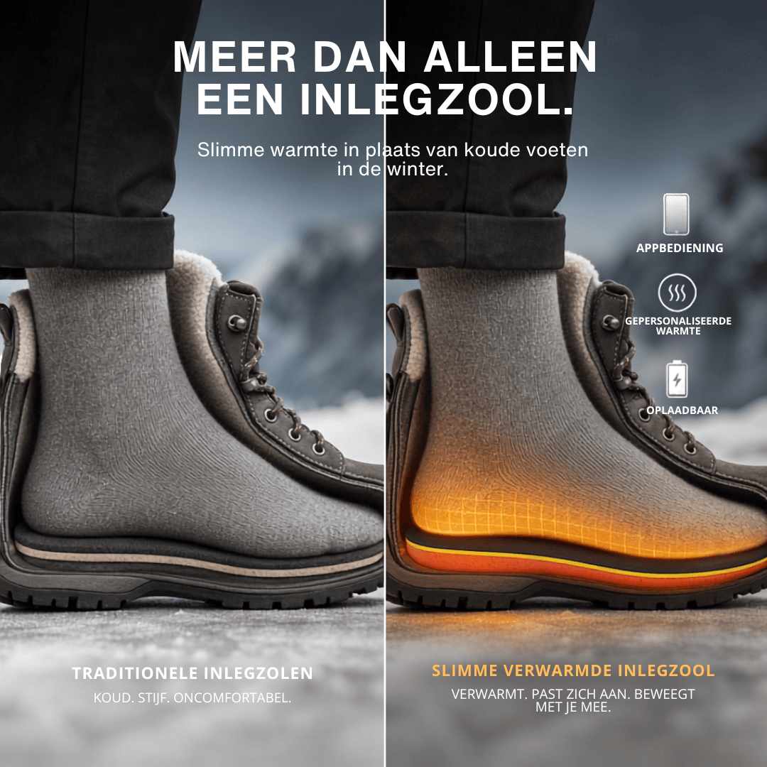App-Gestuurde Slimme Oplaadbare Beheizde Inlegzolen