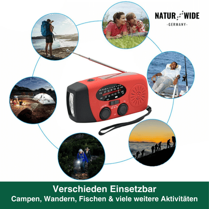 Notfall All in One Radio – Energie und Information in Blackout Notfällen