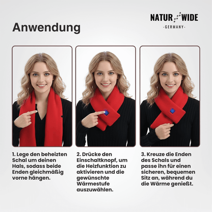 Beheizter Schal USB – Waschbarer Thermo-Nackenwärmer