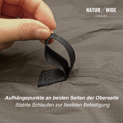 Vielseitiges Sonnen- & Regenschutz-Tarp