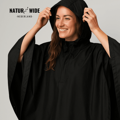 3-in-1 waterdichte regenponcho – Tentzeil & Grondzeil