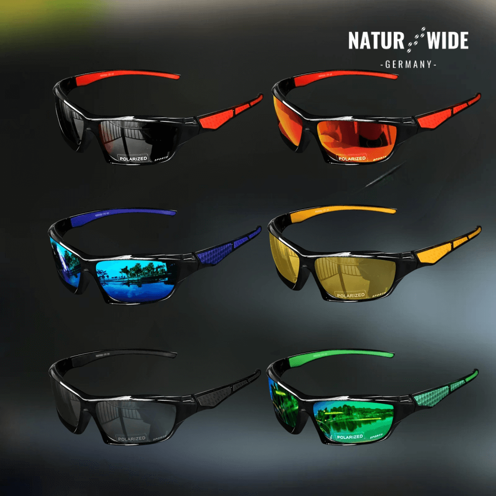 Polarisierte UV400-Sportsonnenbrille
