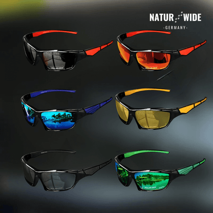 Polarisierte UV400-Sportsonnenbrille