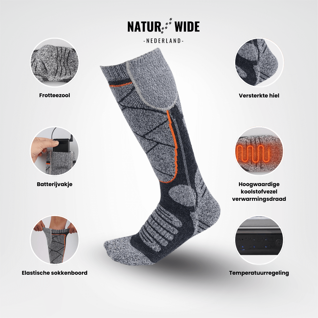 Warme sokken – perfect voor skiën, buitenactiviteiten en de winter.