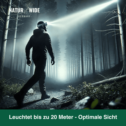 Naturwide Stirnlampe Pro - Das Original