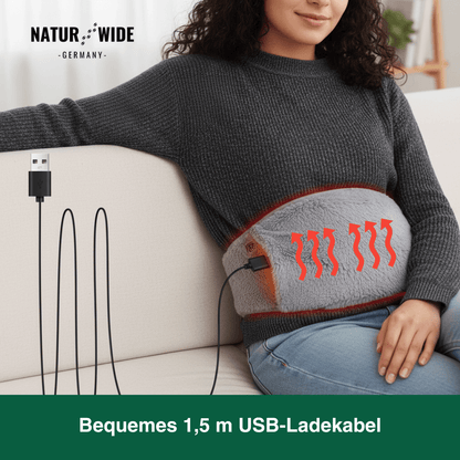 Elektrisches Heizgürtel 3 Stufen – Wärmegürtel für Frauen