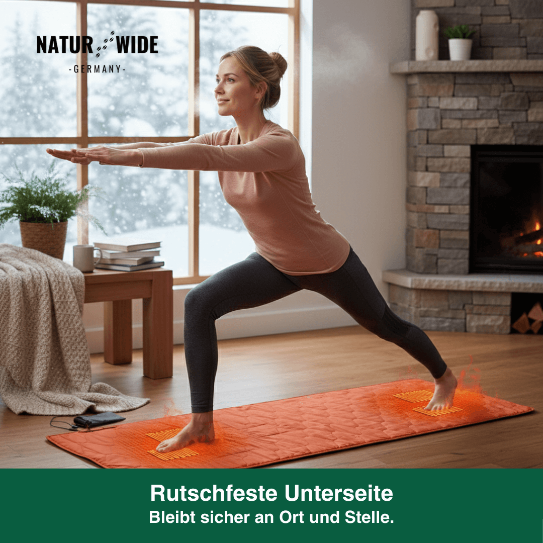 Beheizbare Isomatte USB – 5 Heizzonen Camping (198 x 61 cm)