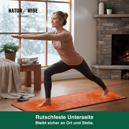 Beheizbare Isomatte USB – 5 Heizzonen Camping (198 x 61 cm)