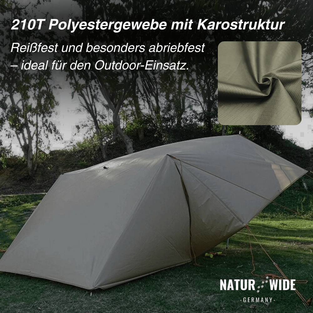 Vielseitiges Sonnen- & Regenschutz-Tarp