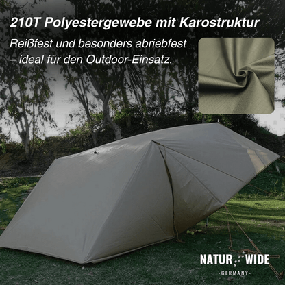 Vielseitiges Sonnen- & Regenschutz-Tarp