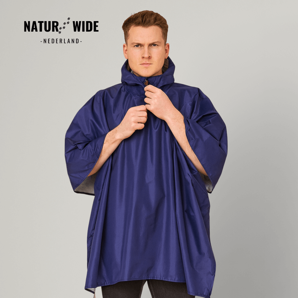 3-in-1 waterdichte regenponcho – Tentzeil & Grondzeil