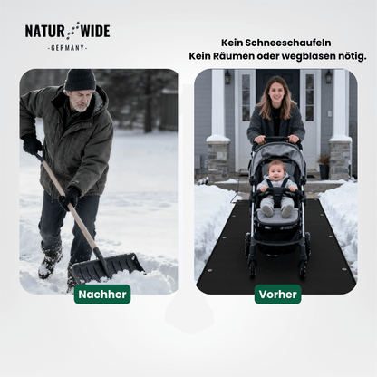 Beheizbare Schneeschmelzmatte – Anti-Rutsch Heizmatte