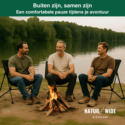Naturwide Opvouwbare Stoel Pro – Comfortabel en draagbaar