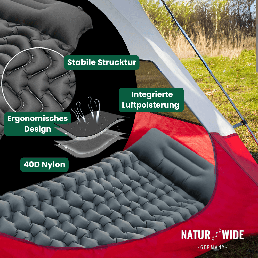 Ultraleichte Isomatte – für Winterabenteuer mit Komfort für kalte Nächte