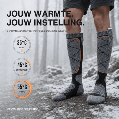 Warme sokken – perfect voor skiën, buitenactiviteiten en de winter.