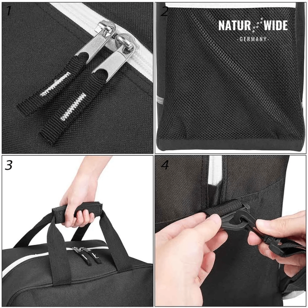 Skitaschen Set 2-teilig – Skisack & Skischuhtasche (200cm)