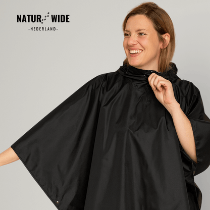 3-in-1 waterdichte regenponcho – Tentzeil & Grondzeil