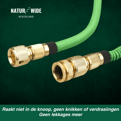 AquaFlex Pro – Flexibele Tuinslang met 7 Sproeifuncties