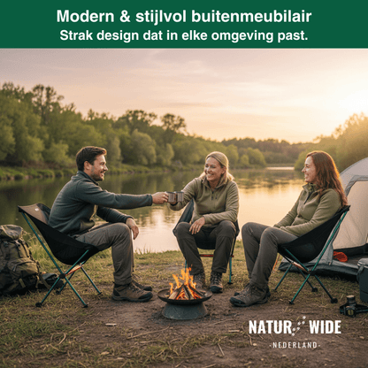Naturwide Opvouwbare Stoel Pro – Comfortabel en draagbaar