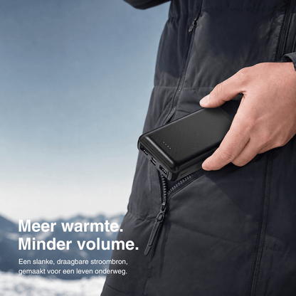 NaturWide Powerbank 5.000 mAh (5 V/2 A) – Voor verwarmde kleding
