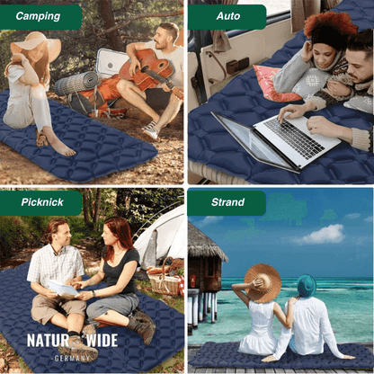 Ultraleichte Isomatte ohne Kopfstütze – Ideal für jedes Abenteuer unterwegs