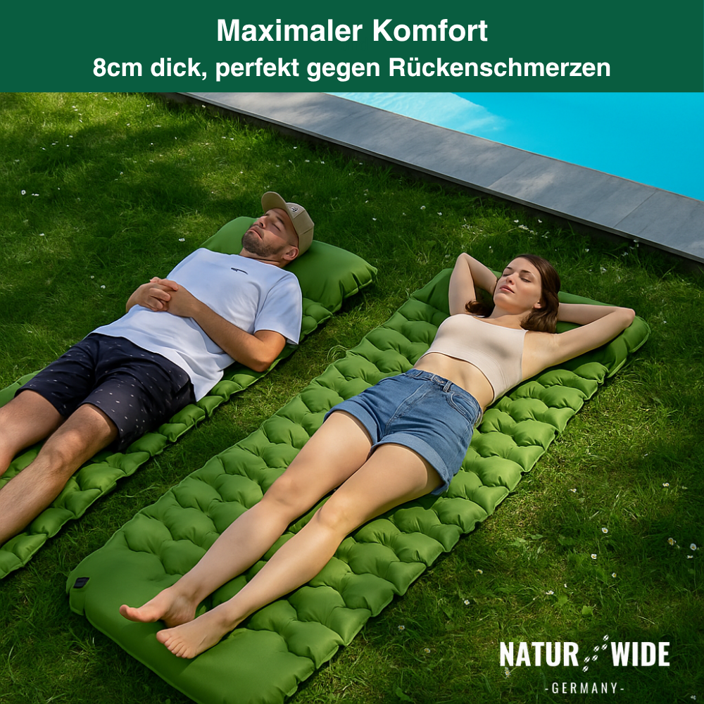 Ultraleichte Isomatte – für Winterabenteuer mit Komfort für kalte Nächte