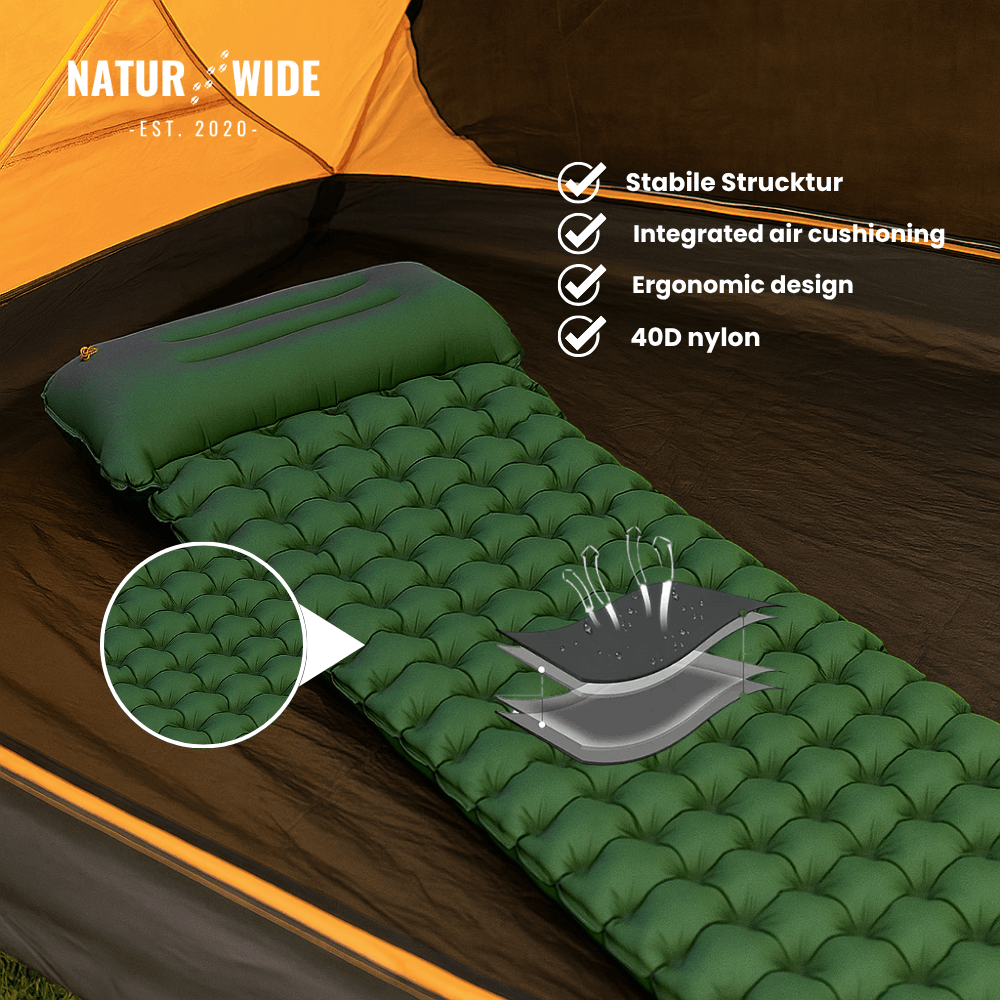 Ultraleichte Isomatte – für Winterabenteuer mit Komfort für kalte Nächte