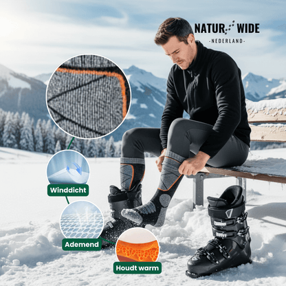 Warme sokken – perfect voor skiën, buitenactiviteiten en de winter.