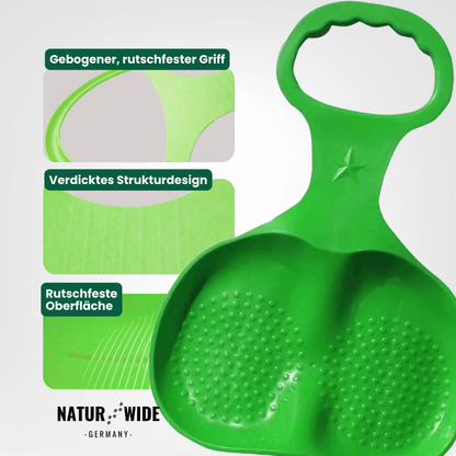 Robuster Schneerutscher & Sand-Rodel – Winterspaß (56cm)