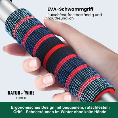 Teleskop Schneeschaufel & Eiskratzer – 2-in-1 Schneebürste