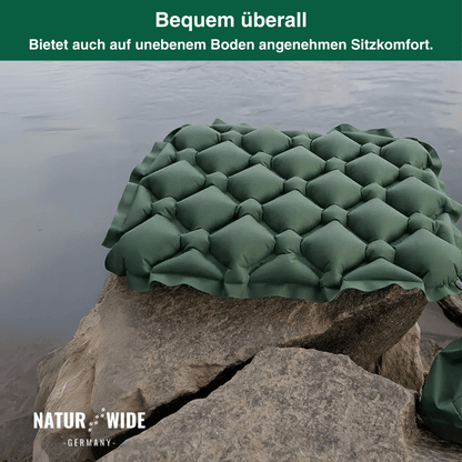 Ultraleichtes aufblasbares Sitzkissen – für Camping und Wandern