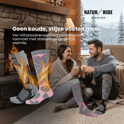 Warme sokken – perfect voor skiën, buitenactiviteiten en de winter.