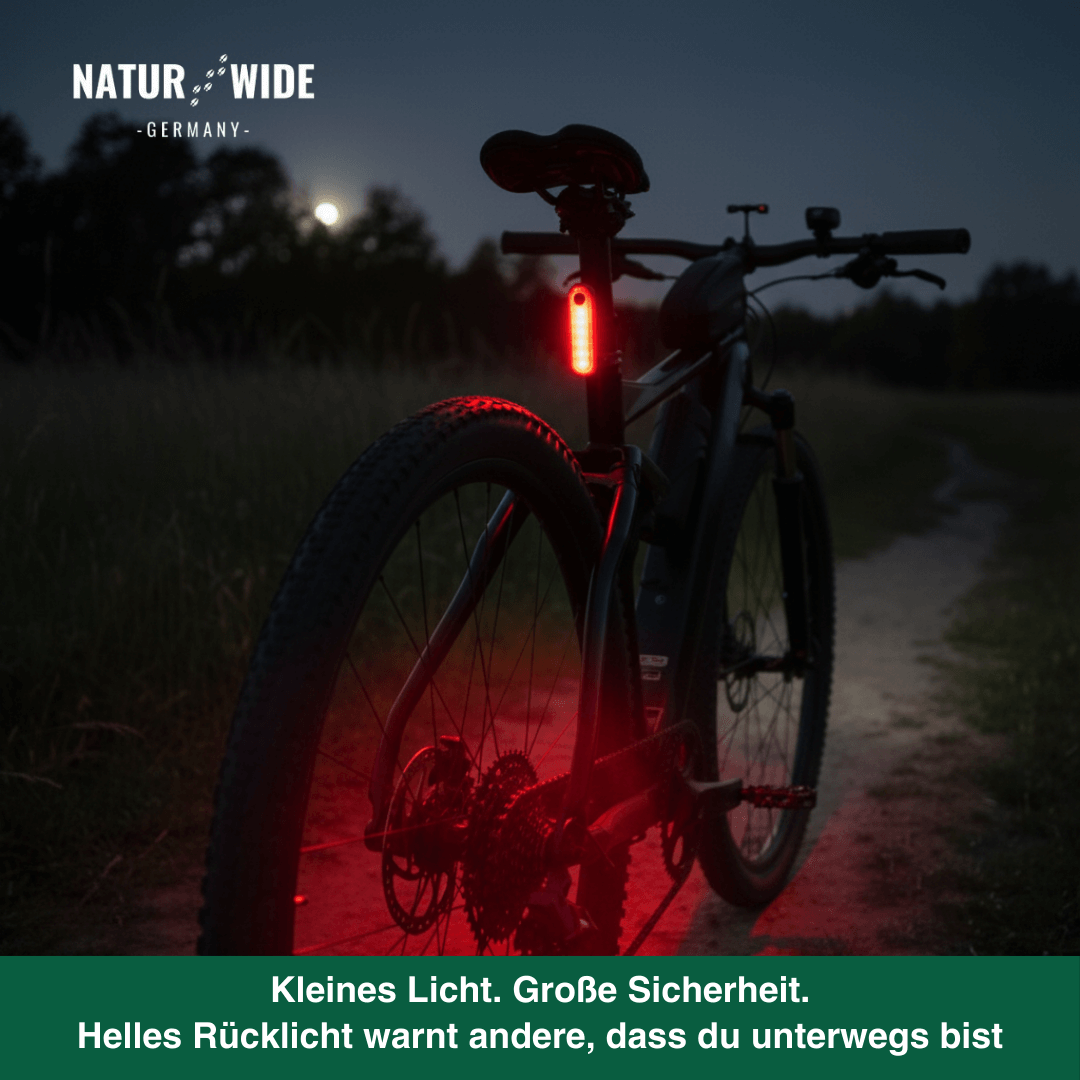 Radlicht Pro - Für klare Sicht und Sichtbarkeit auf allen Wegen