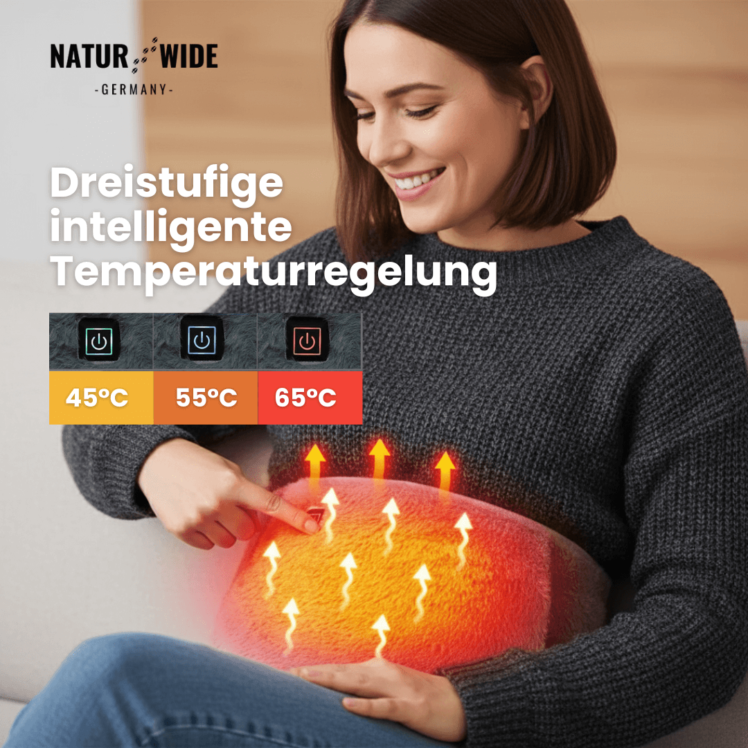 Elektrisches Heizgürtel 3 Stufen – Wärmegürtel für Frauen